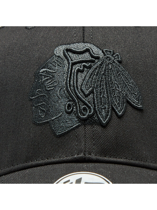 47 Brand Kšiltovka 47 Brand NHL Chicago Blackhawks Branson '47 MVP H-BRANS04CTP-BKC Černá