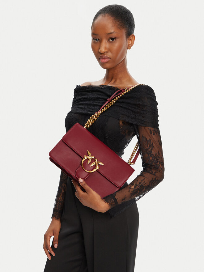 PINKO Borsetta PINKO Love One Classic Dc PE 25 PCPL 100941 A0F1 Bordeaux