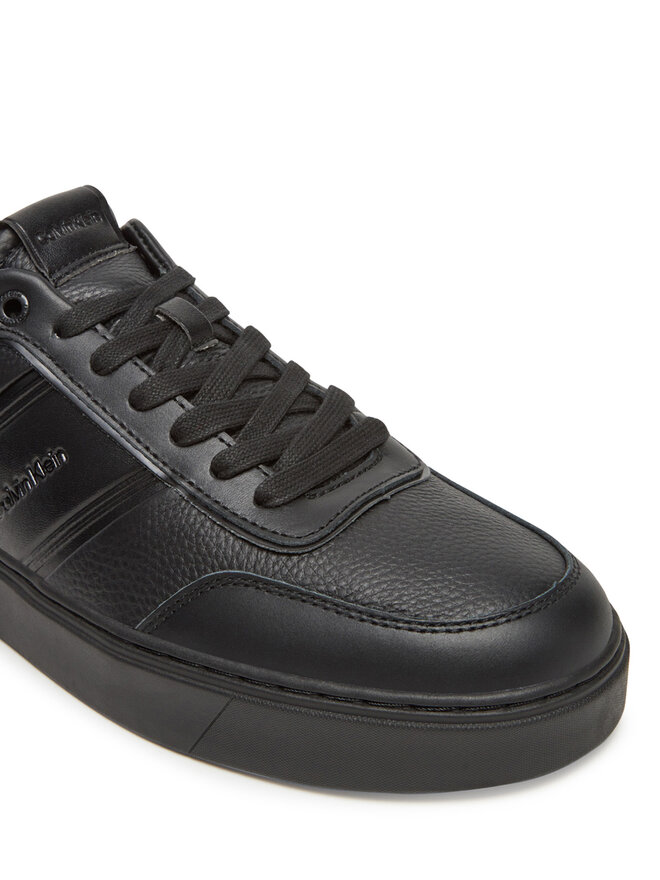 Calvin Klein Zapatillas Calvin Klein Clean Cup Low Lace Tape HM0HM01898 Negro