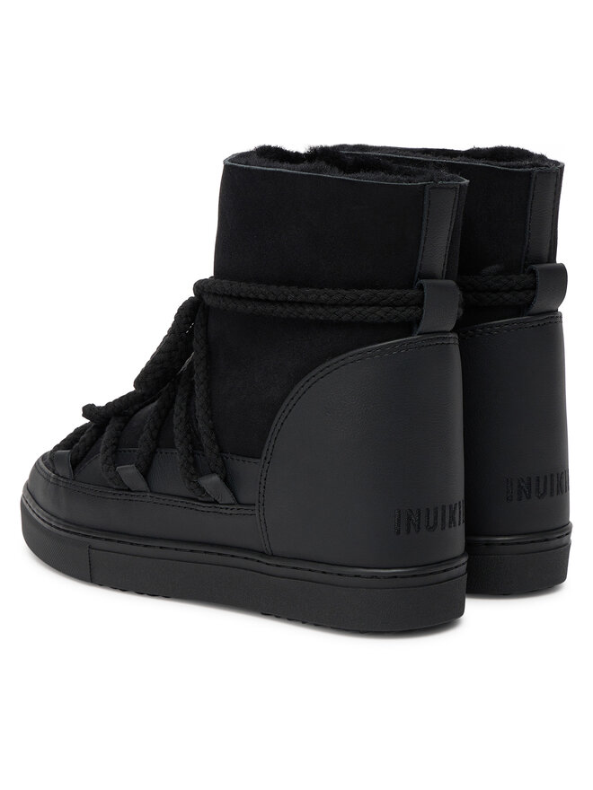 Inuikii Čizme za snijeg Inuikii Classic Wedge 1001.004.0042 Crna
