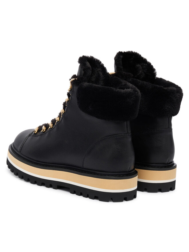 Coccinelle Schnürschuhe Coccinelle E4 TXP 41 01 01 001 Schwarz
