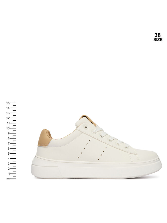 Calvin Klein Sneakers Calvin Klein Low Cut Lace-Up V3X9-83301-1355A S Weiß