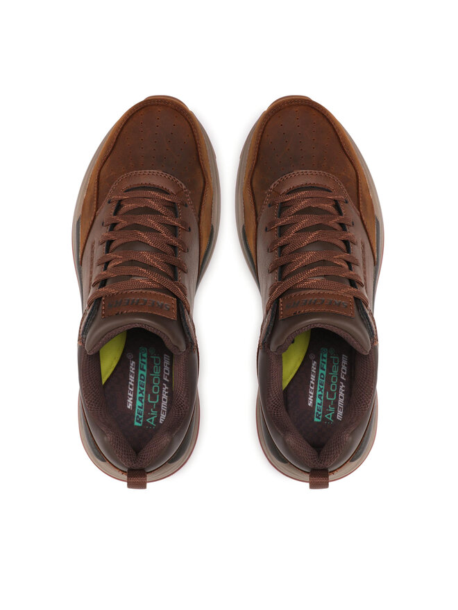 Skechers Sneakersy Skechers Treno 66204/CDB Hnědá