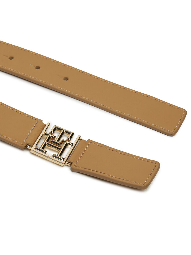 Tommy Hilfiger Dámský pásek Tommy Hilfiger Reset 3.0 AW0AW16353 Hnědá