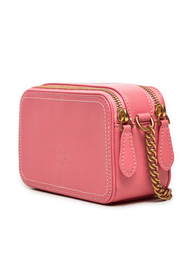 PINKO Táska Pinko Pelle Bottalata 103799 Rózsaszín