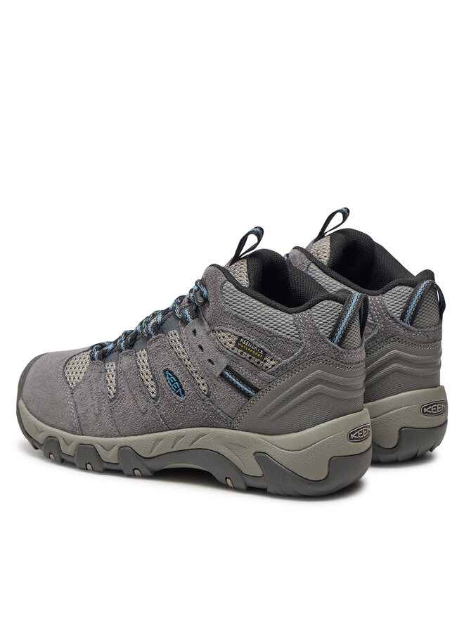 Keen Pārgājienu apavi Keen Headout Mid Wp Steel 1028307 Pelēks