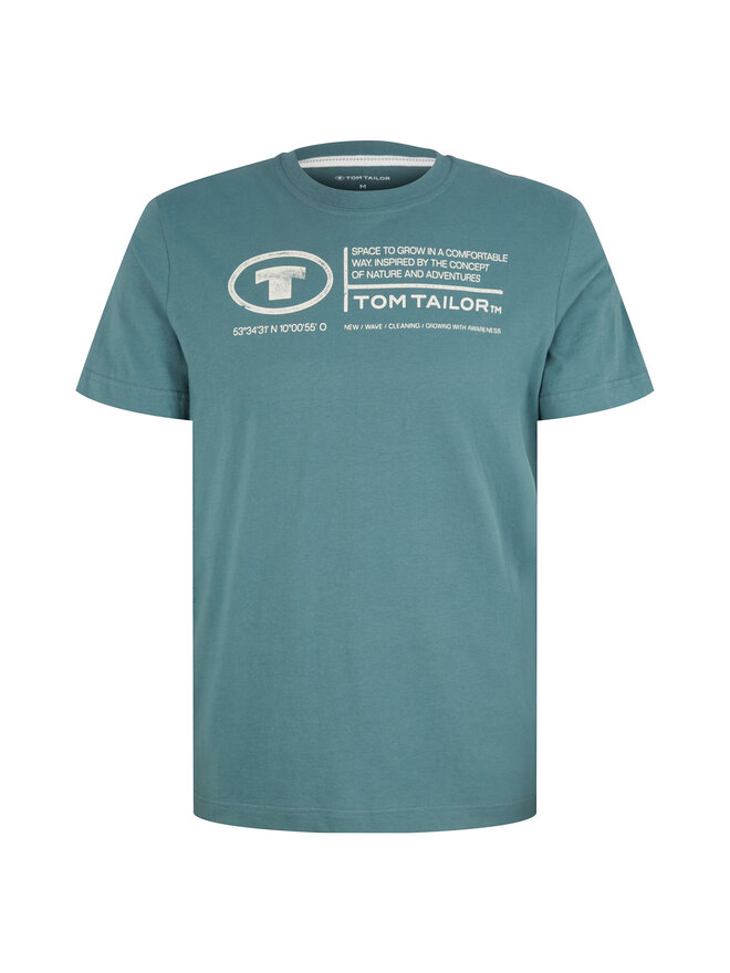 Tom Tailor Tom Tailor Футболка 1035611 Зелений Regular Fit