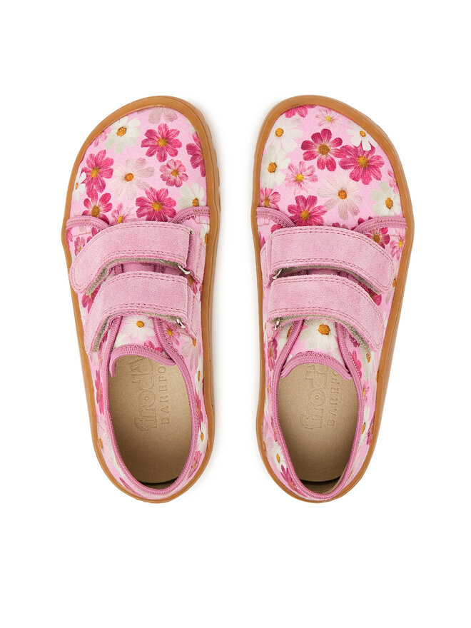 Froddo Тапочки Froddo Barefoot Canvas G1700440-9 D Рожевий