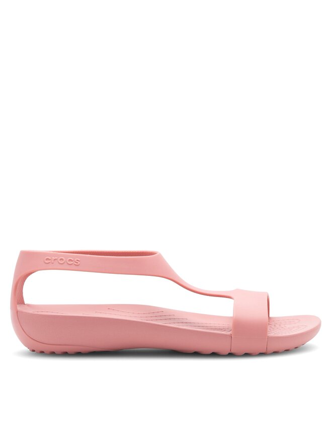 Crocs Sandały Crocs SERENA SANDAL 205469-682 Różowy