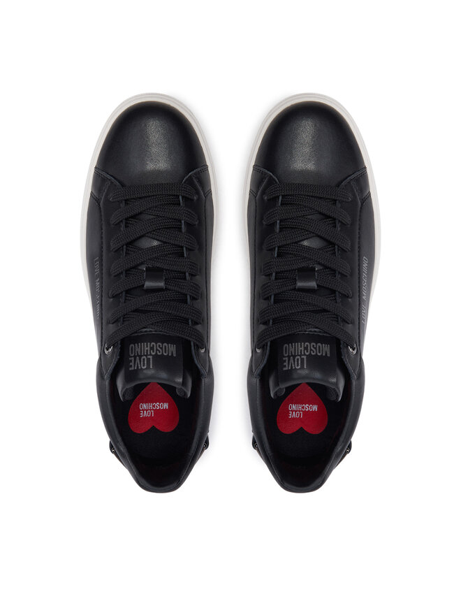 LOVE MOSCHINO Sneakersy LOVE MOSCHINO JA15394G0LIA000A Czarny