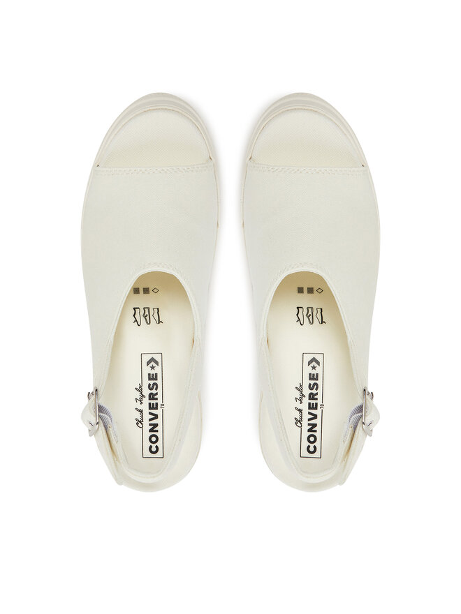 Converse Босоніжки Converse Chuck 70 De Luxe Heel Sandal Platform A13796C Écru