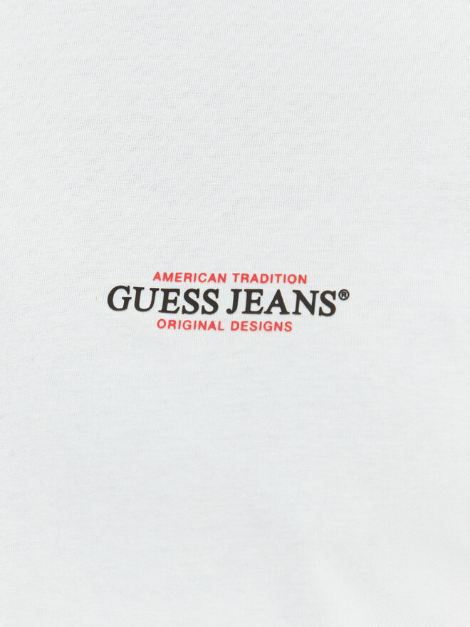 Guess Jeans Guess Jeans Camiseta M4YI55 K8HM0 Celeste Regular Fit