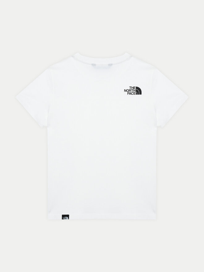The North Face The North Face Marškinėliai Simple Dome NF0A8DRP Balta Regular Fit