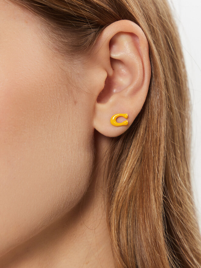 Coach Pendientes Coach 37506222 Oro