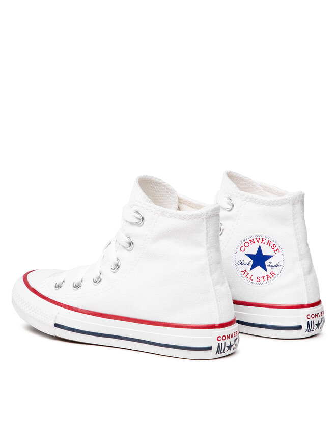 Converse Кецове Converse Chuck Taylor All Star Hi 3J253 Бял