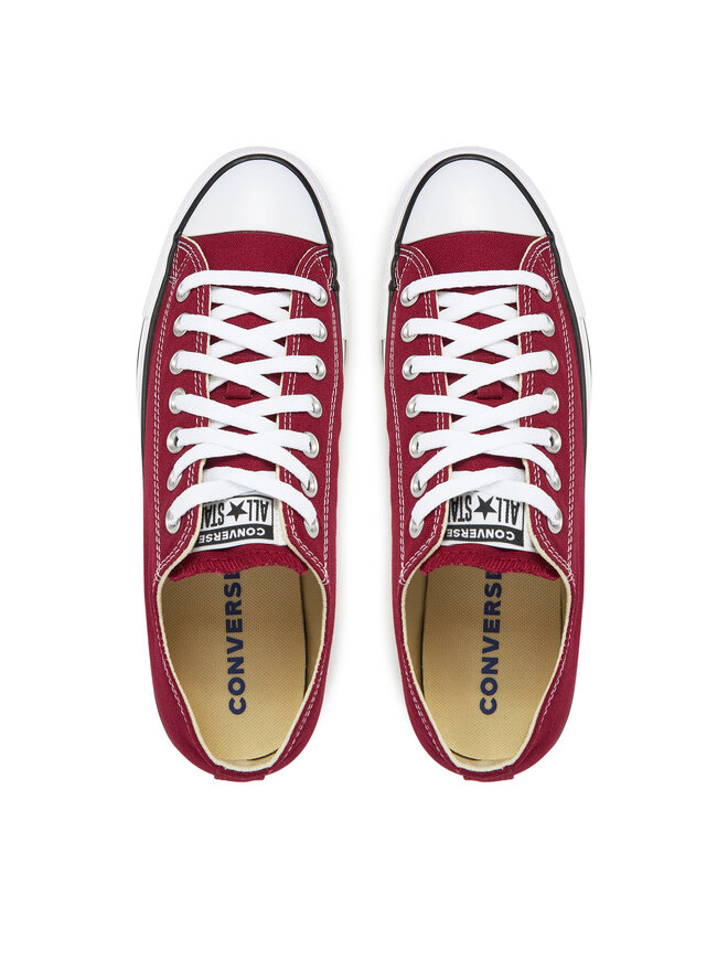Converse Sneakers aus Stoff Converse Chuck Taylor All Star OX M9691 M Dunkelrot