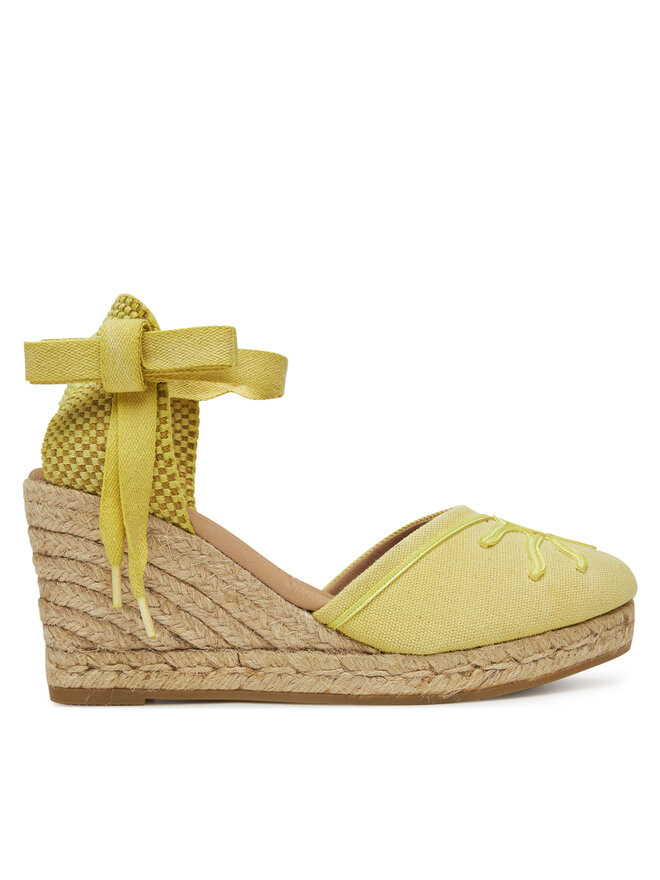 Genuins Espadryle Genuins Vela Sunset G106495 Żółty