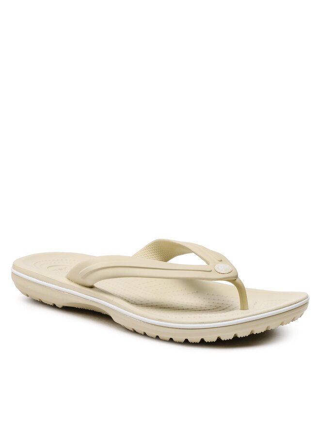Crocs Chancletas Crocs Crocband Flip 11033 Beis