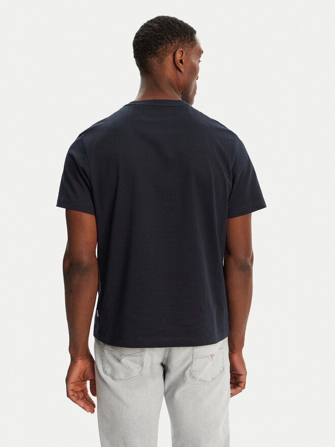 Guess Jeans Guess Jeans T-Shirt M4YI42 K8FQ4 Dunkelblau Regular Fit