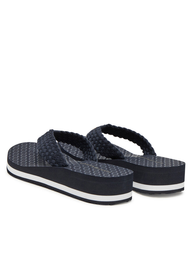 Tommy Hilfiger Japonki Tommy Hilfiger FW0FW08737 Granatowy
