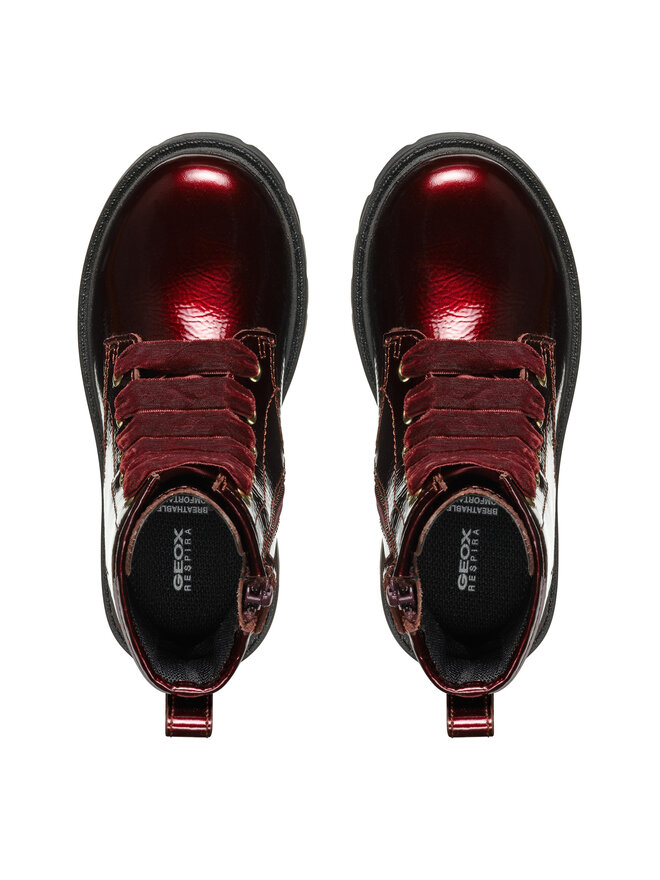 Geox Ботуши Geox J Shaylax Girl J46EXA 00067 C7005 S Бордо