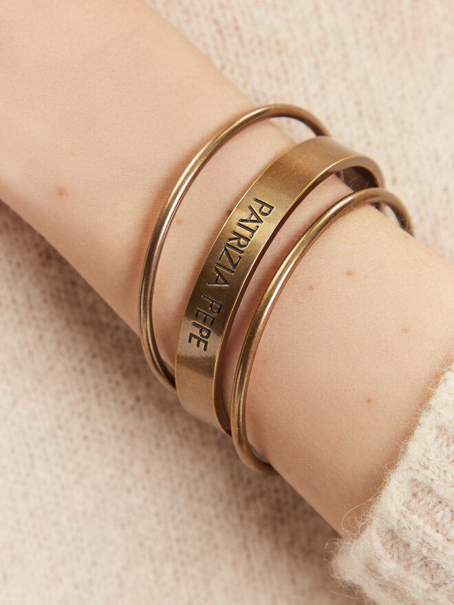 Patrizia Pepe Set de 3 pulseras Patrizia Pepe 8J1740/M073-Y476 Oro