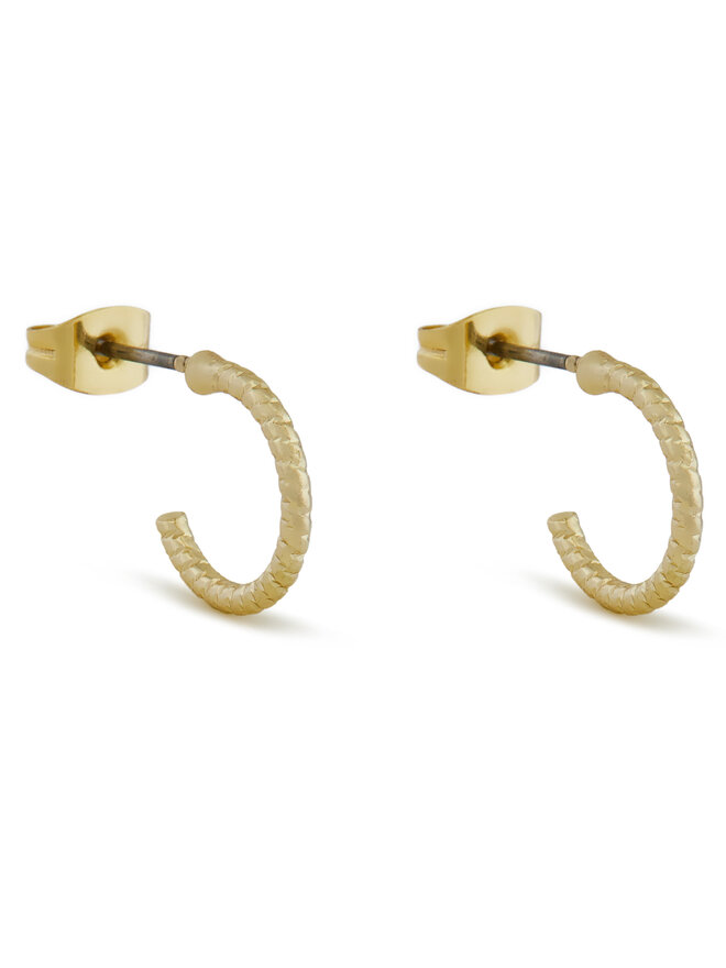 Pieces 6er-Set Ohrringe Pieces 17120519 Goldfarben