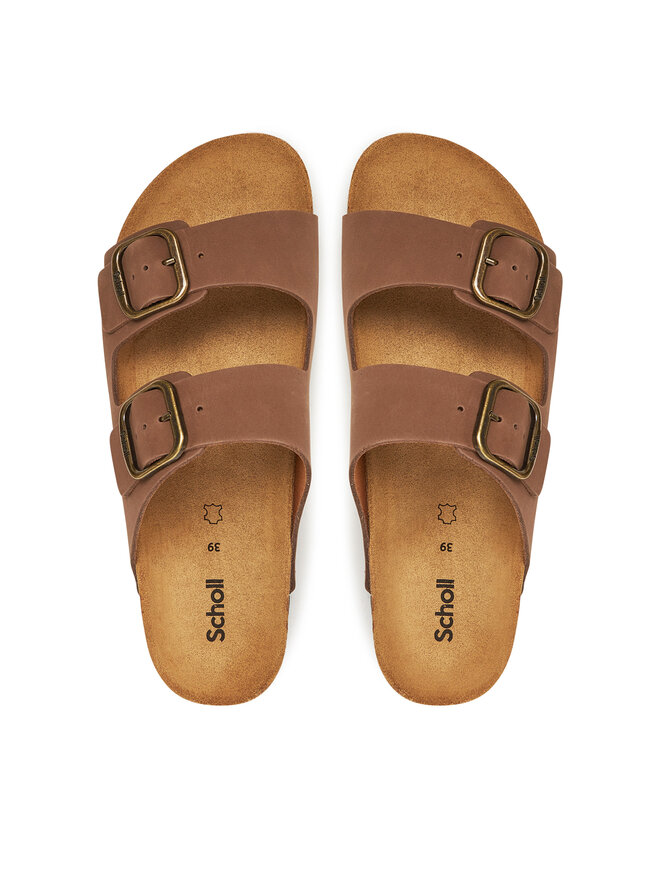 Scholl Παντόφλες Scholl Josephine F32174 Καφέ