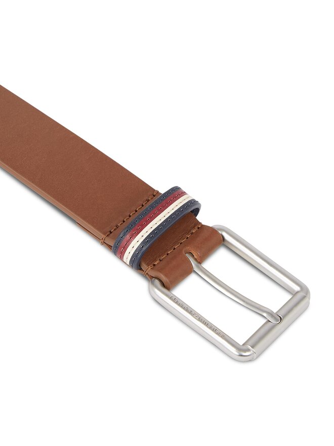 Tommy Hilfiger Ζώνη Ανδρική Tommy Hilfiger Casual Seasonal 3.5 AM0AM12168 Καφέ