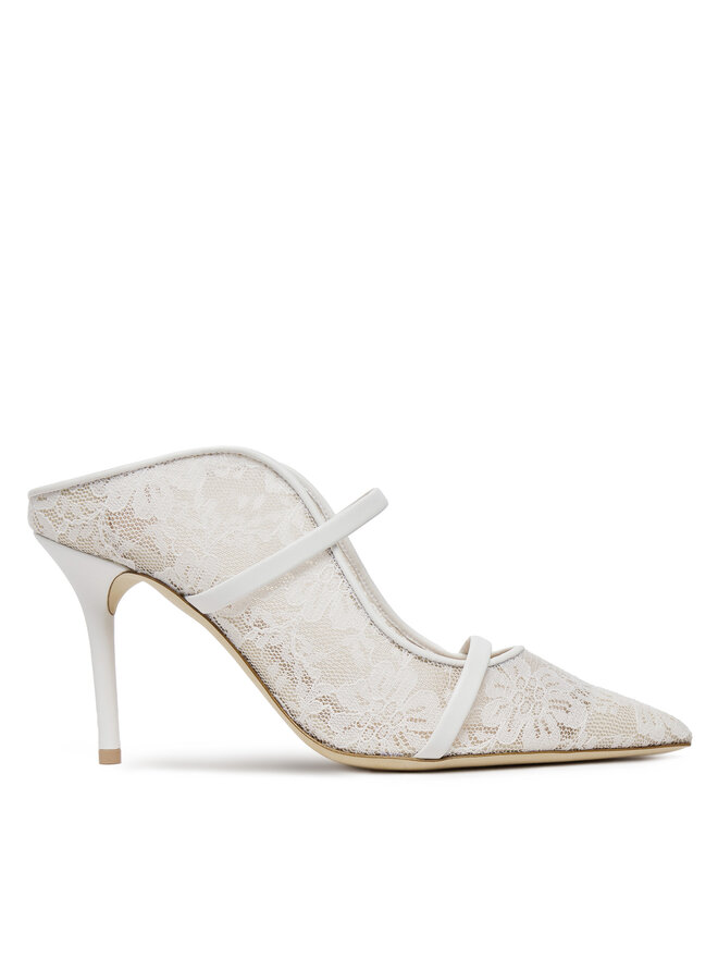 MALONE SOULIERS Klapki MALONE SOULIERS Maureen 85-269 Biały