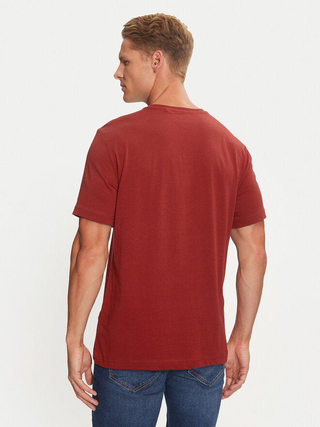 Mustang Mustang Camiseta Austin 1014695 Rojo Regular Fit