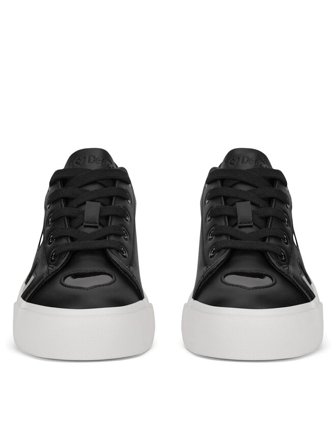 DeeZee Sneakers aus Stoff DeeZee CSS20531-01 Schwarz