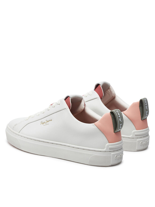 Pepe Jeans Снікерcи Pepe Jeans PLS00017 Білий
