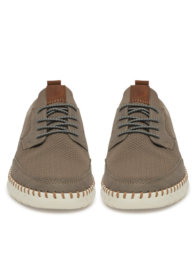 Rieker Sneakersy Rieker B2953-64 Béžová