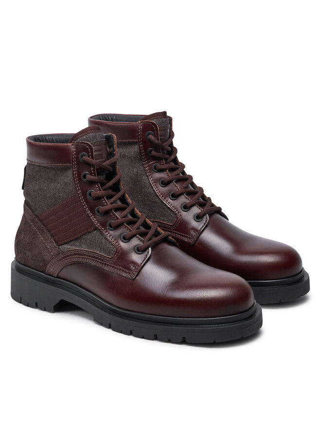 G-Star Raw Botines planos G-Star Raw Tyler Boot Mid M D25777 Guinda/burdeos