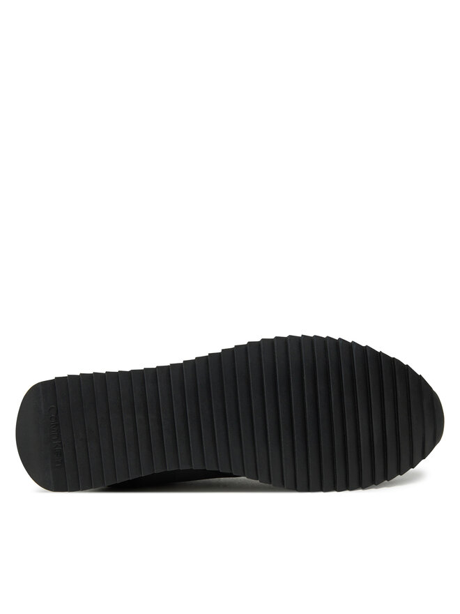 Calvin Klein Αθλητικά Calvin Klein Low Top Lace Up Mix HM0HM01667 Μαύρο