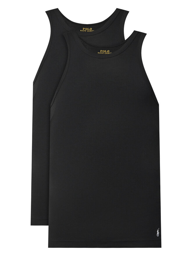 Polo Ralph Lauren Polo Ralph Lauren 2er-Set Tank-Tops 714959333001 Schwarz Slim Fit