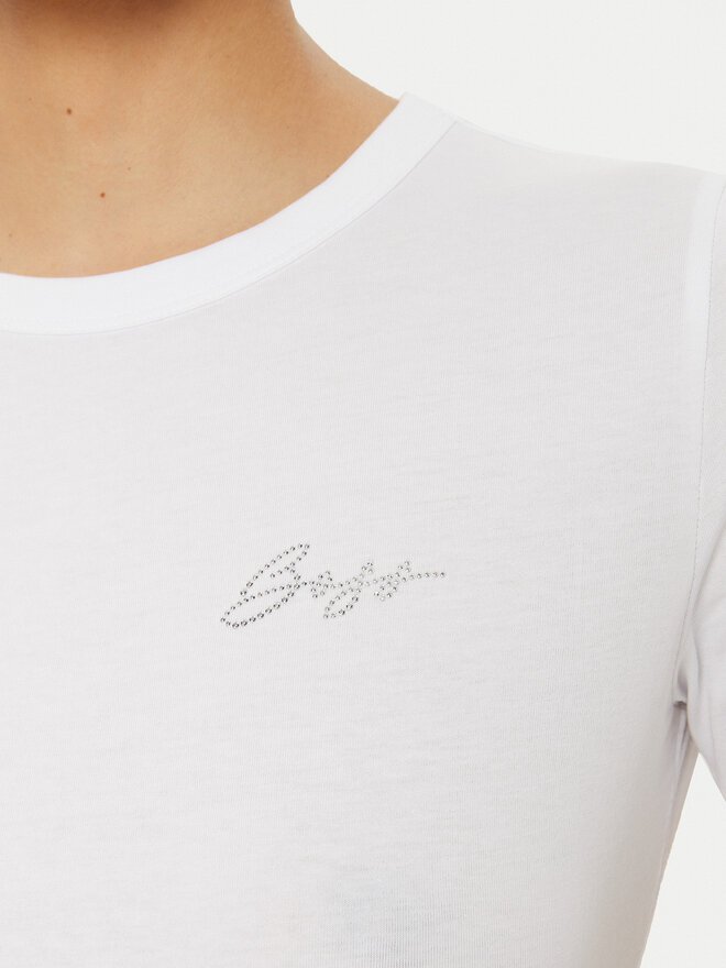 BOSS BOSS Camiseta C_Elogo 50535322 Écru Regular Fit