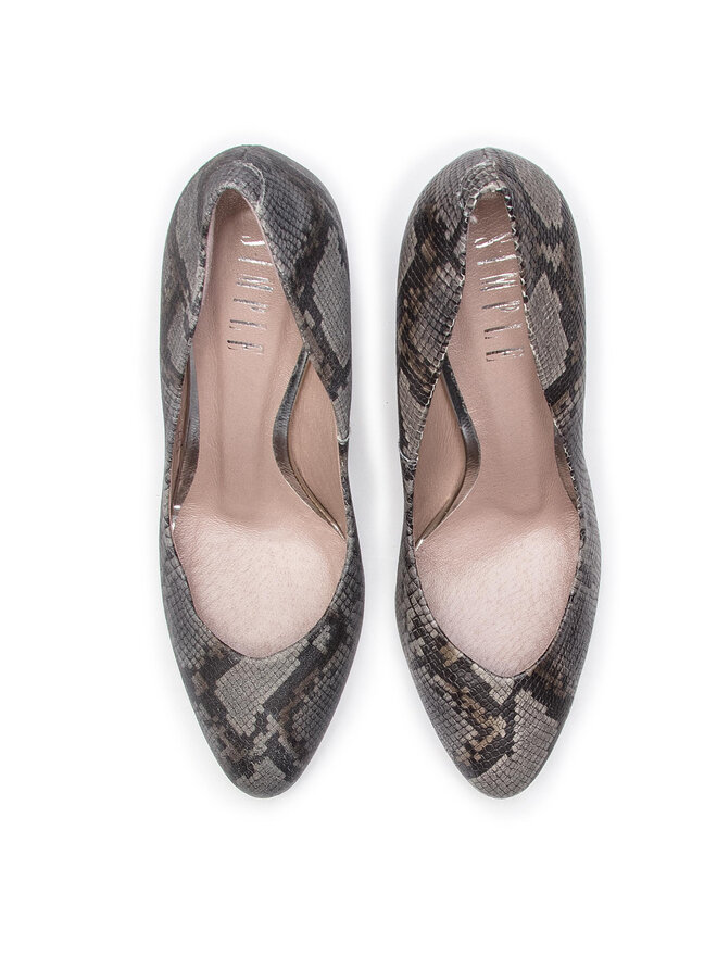 High Heels Simple Lilia DCG743-M92-EQ00-3300-0 Grau | eschuhe.de