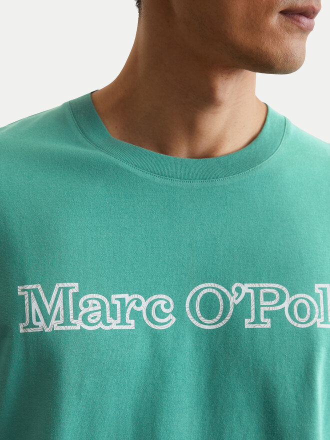 Marc O'Polo Marc O'Polo Camiseta 526201251154 Turquesa Regular Fit