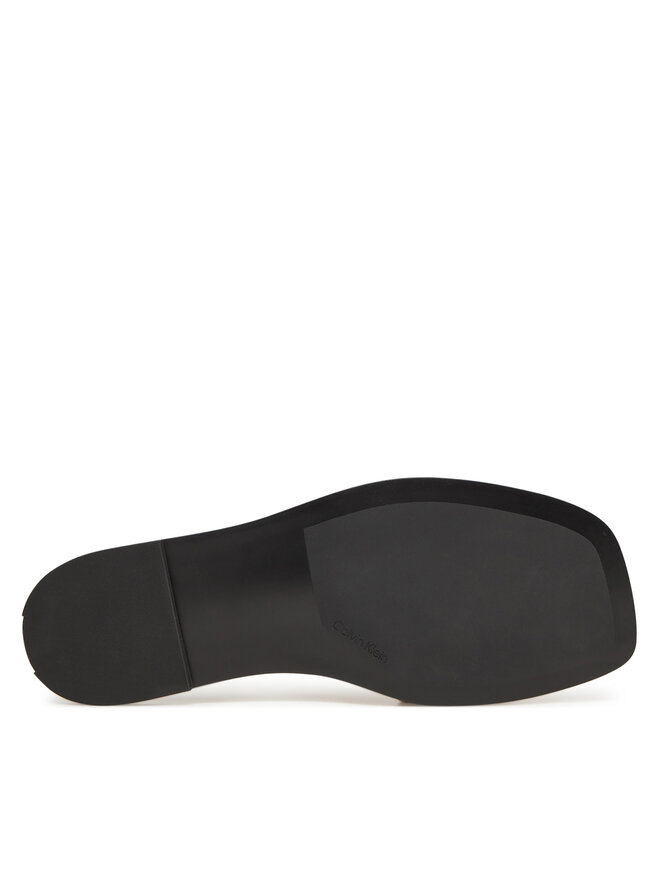 Calvin Klein Pantoletten Calvin Klein Flat Slide - He HW0HW02378 Écru