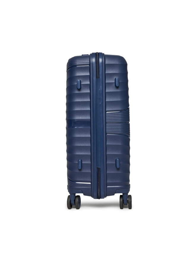 Pierre Cardin Stredný kufor Pierre Cardin SARA04 204-24 Tmavomodrá
