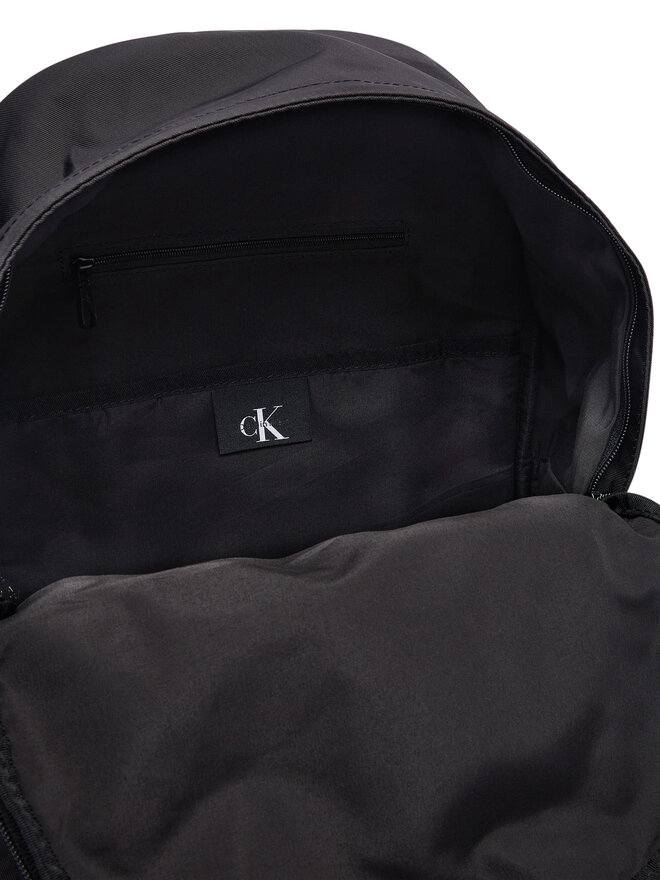 Calvin Klein Jeans Rucksack Calvin Klein Jeans Solid Monologo Backpack IU0IU00731 Schwarz