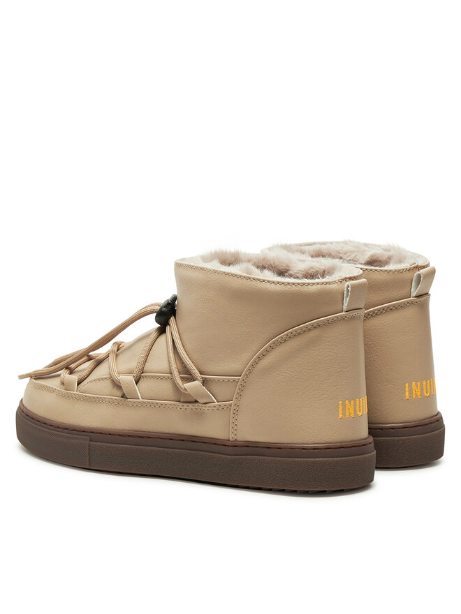 Inuikii Μπότες Χιονιού Inuikii Grape Low 05600-004 Μπεζ