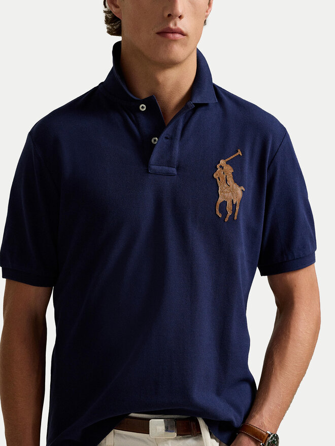 Polo Ralph Lauren Polo Ralph Lauren Поло 710958776001 Cиній Regular Fit