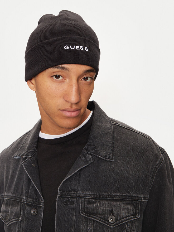 Guess Căciulă Guess AM9458 VIS01 Negru