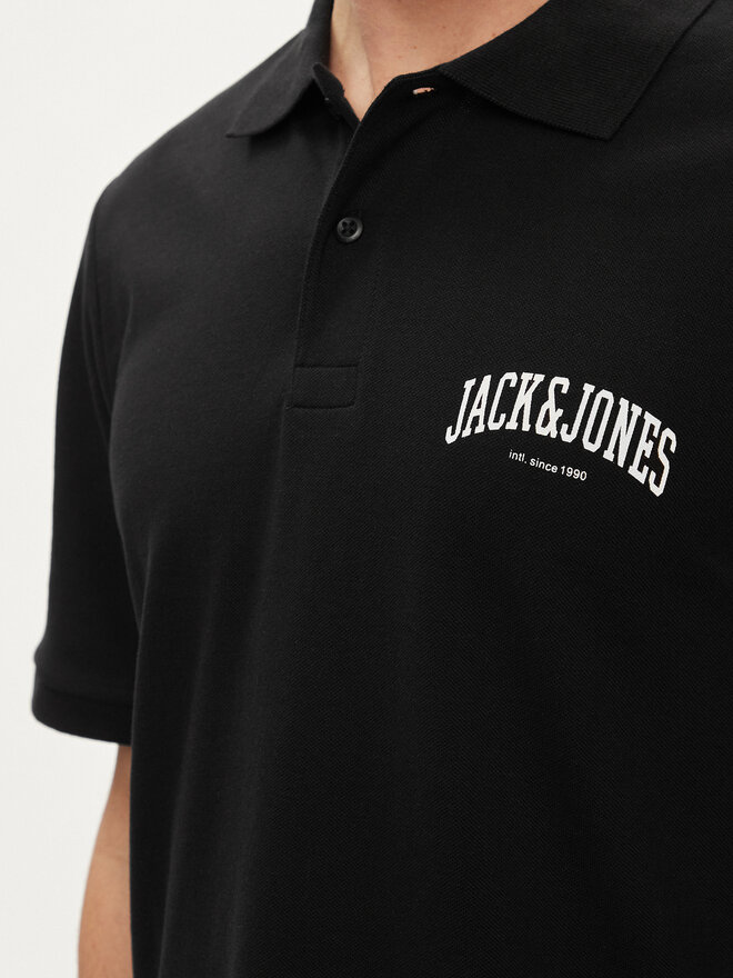 Jack&Jones Jack&Jones Polo marškinėliai Josh 12247387 Juoda Standard Fit