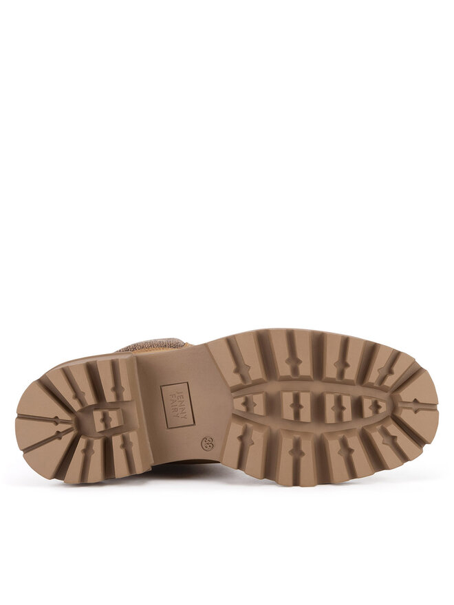 Jenny Fairy Schnürstiefeletten Jenny Fairy WYL3996-1 Beige