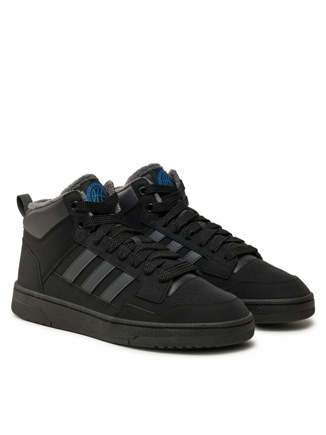 adidas Αθλητικά adidas Rapid Court Mid Winterized JR0170 Μαύρο