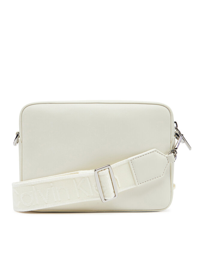 Calvin Klein Borsetta Calvin Klein Ck Must Small Camera Bag K60K613145 Écru